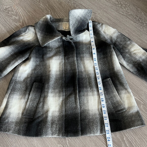 L'Agence Jacket Womens Medium Oversized Plaid Shacket - Picture 4 of 14